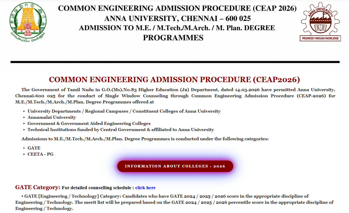 CEETA-PG 2026