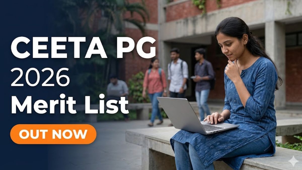 CEETA PG 2026 Merit List Released Raise Objections by June 18