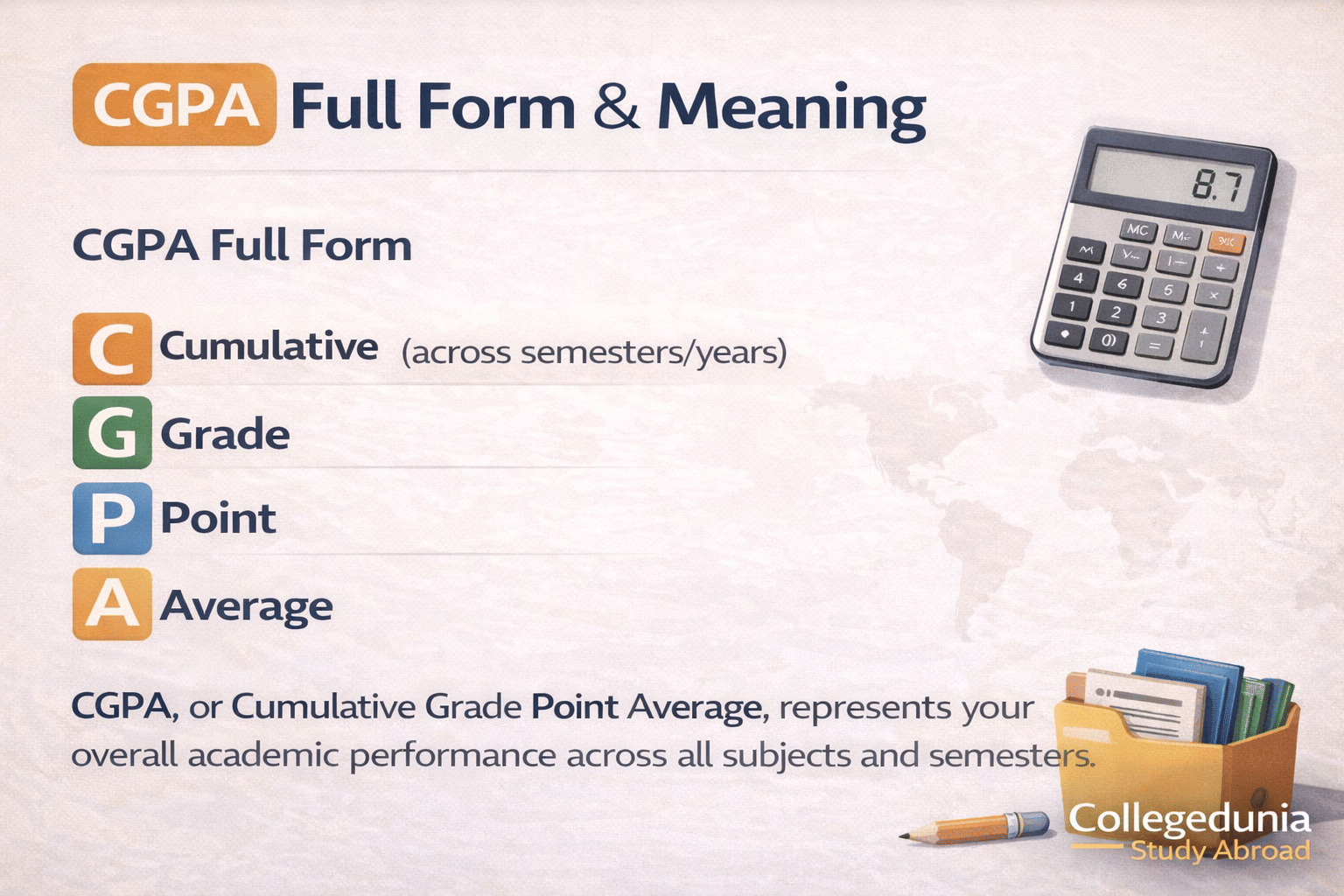 CGPA Full Form and Meaning