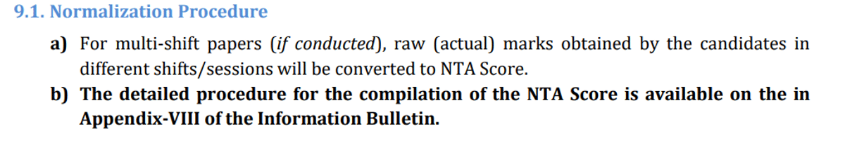 CMAT Normalization Process