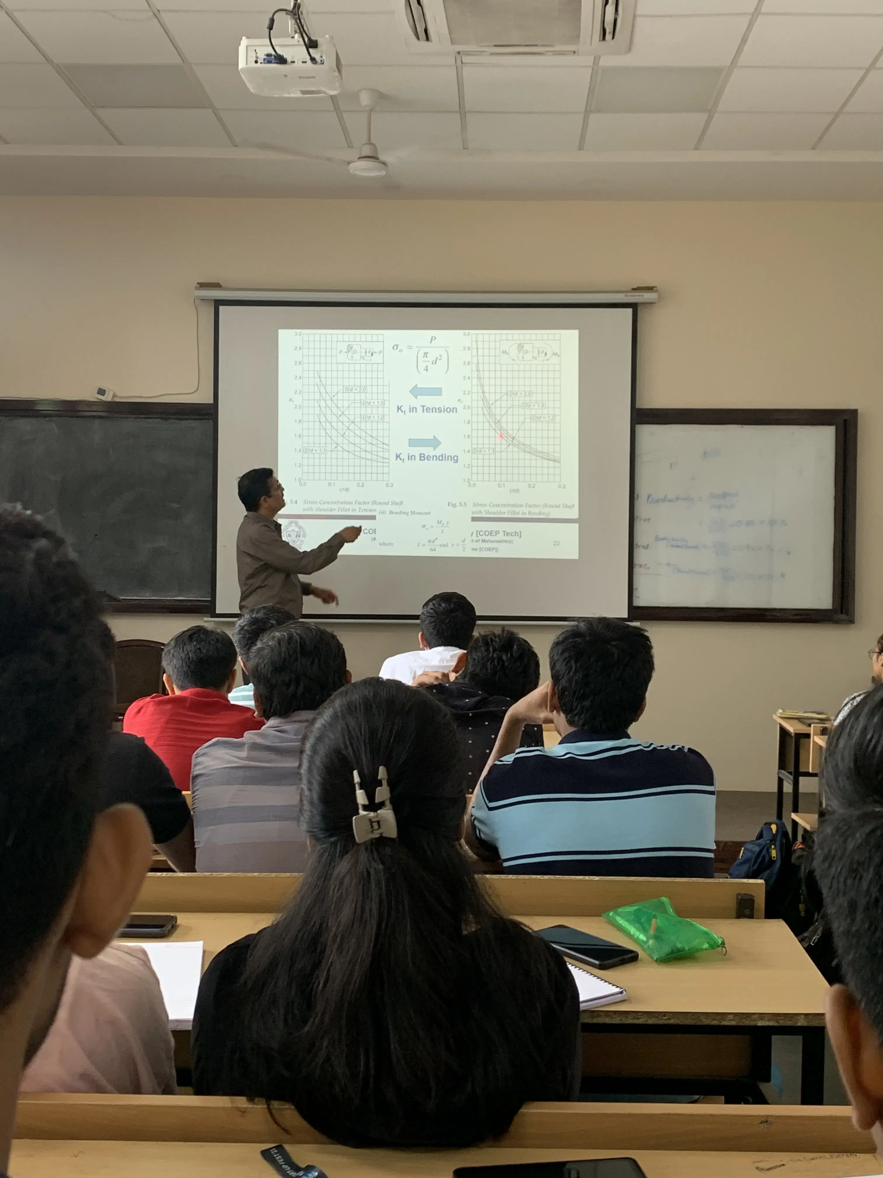 COEP Technological University Classroom