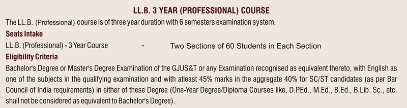CR LAW COLLEGE LLB