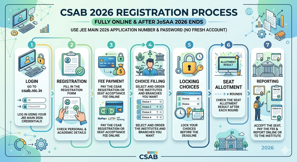 CSAB Registration process