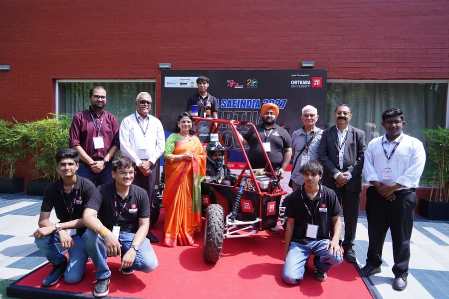 Chitkara University and BAJA SAEINDIA Discuss Future Mobility Collaboration