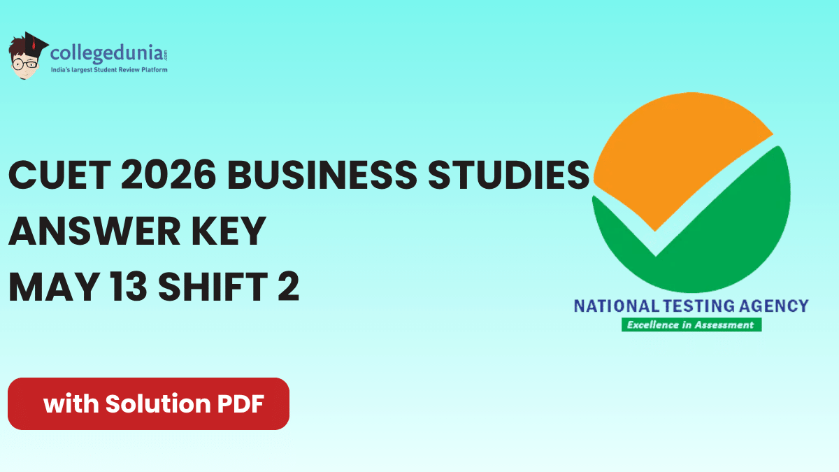 CUET 2026 May 13 Shift 2 Business Studies Answer Key