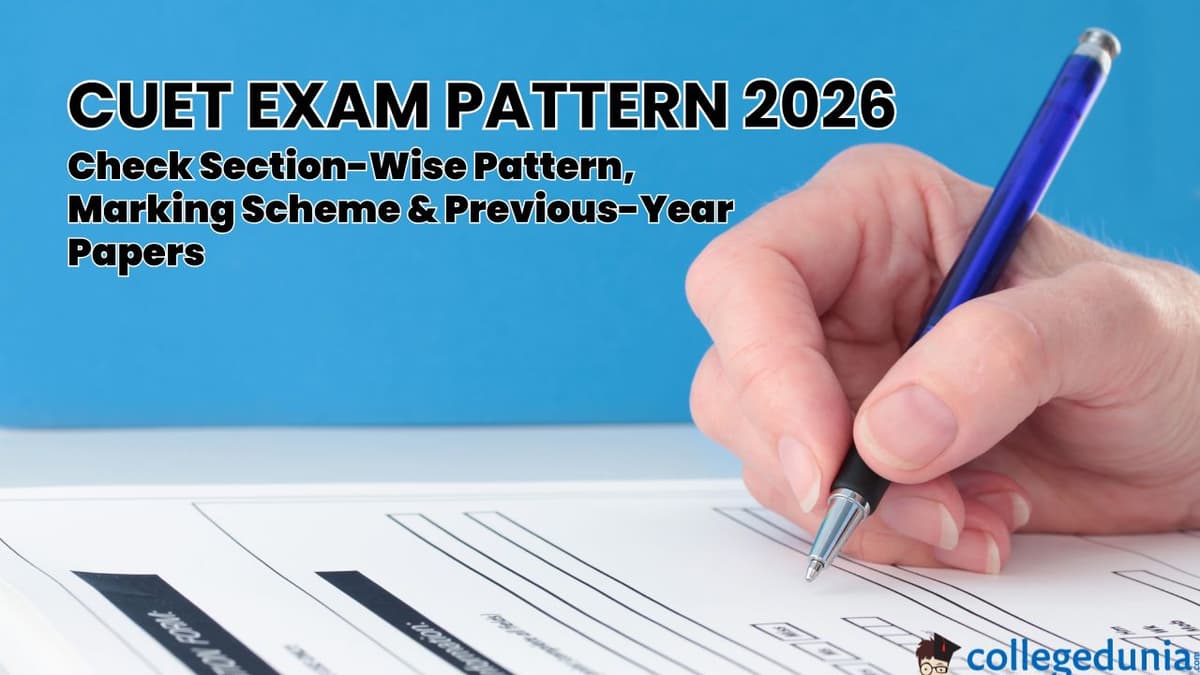 CUET Exam Pattern