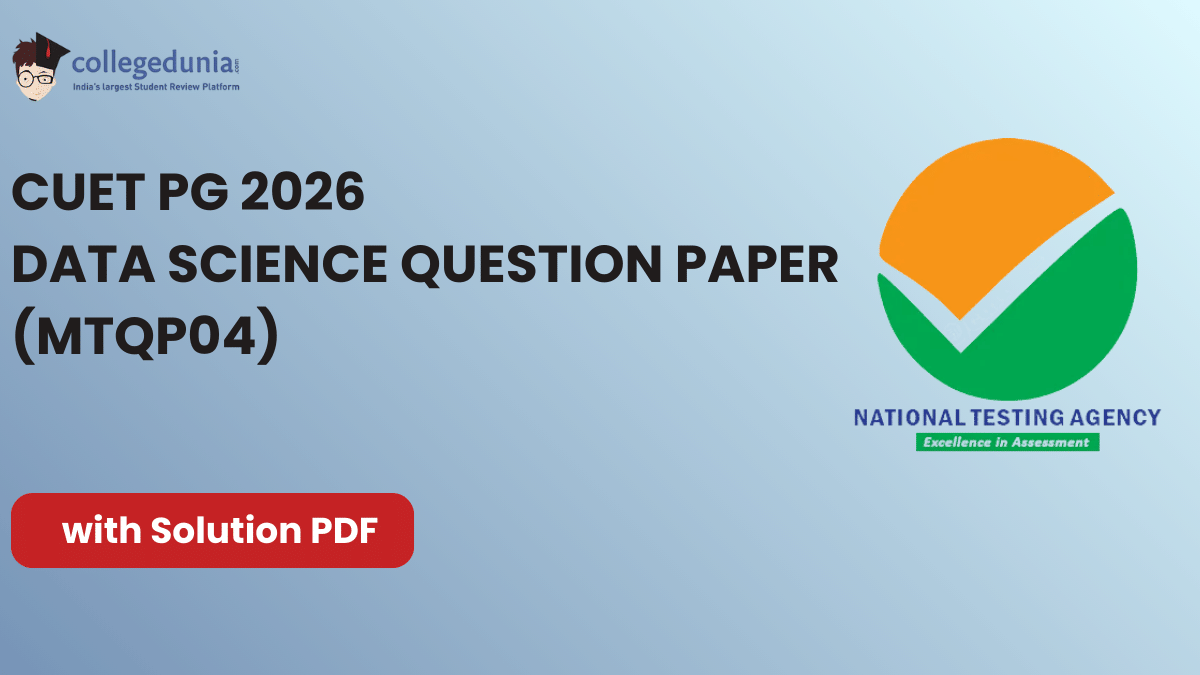 CUET PG 2026 Data Science Question Paper