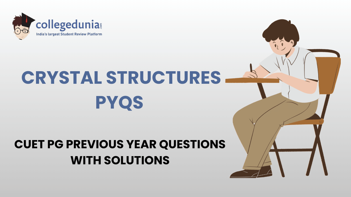 CUET PG PYQs for Crystal Structures with Solutions