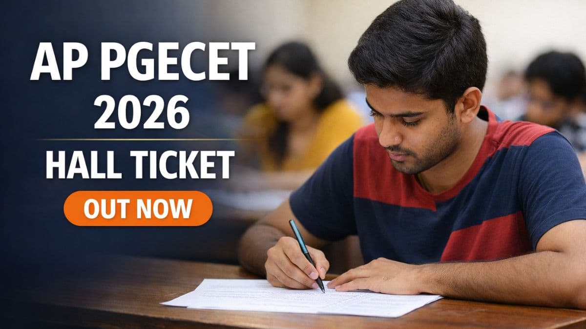 AP PGECET 2026 Admit Cards Released