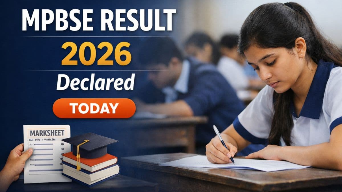 MP Board Results 2026 Out Now; Check Class 10 & 12 Scorecards Now