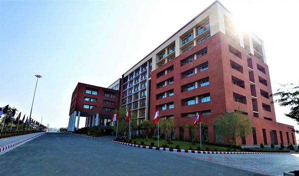 Chandigarh University academic block