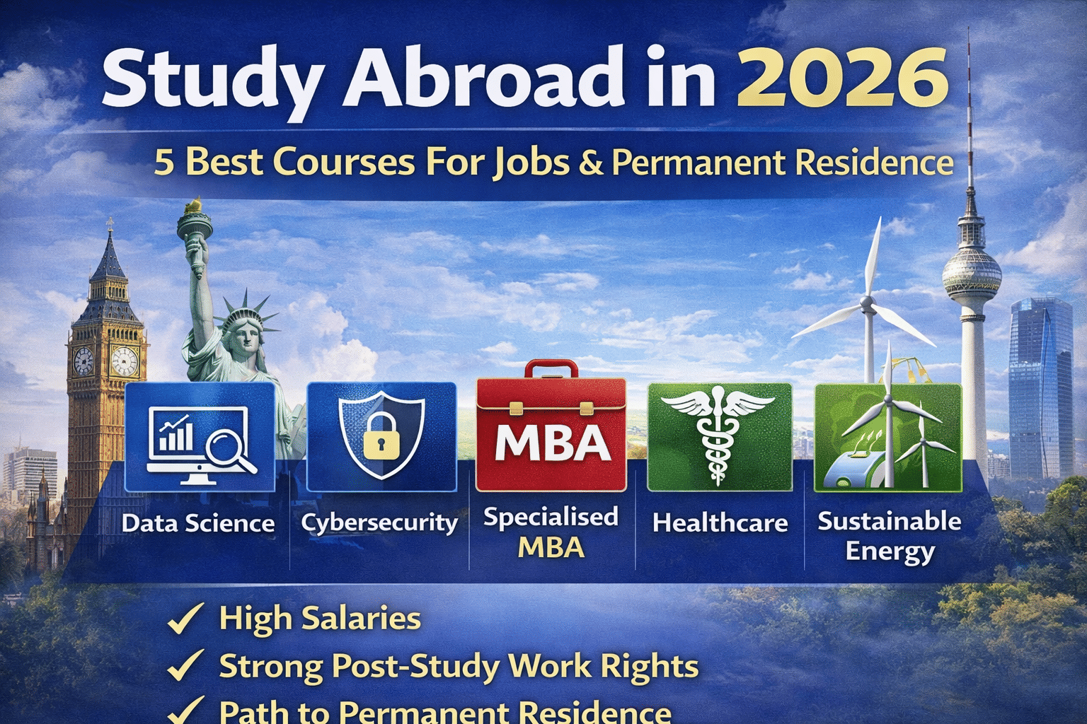 Best Courses to Study Abroad in 2026