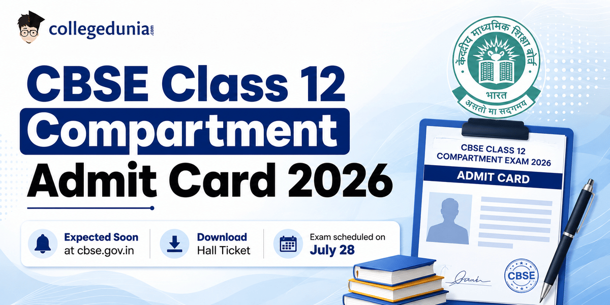 CBSE Class 12 Compartment Exam Admit Card 2026