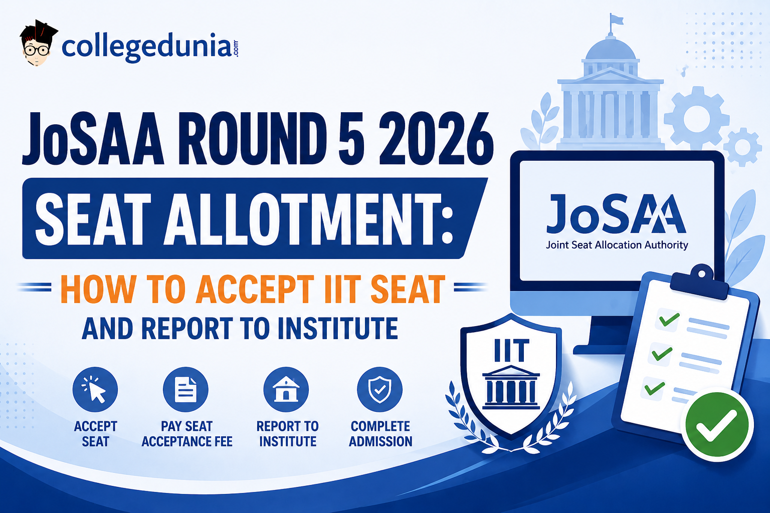 JoSAA Round 5 Seat Allotment 