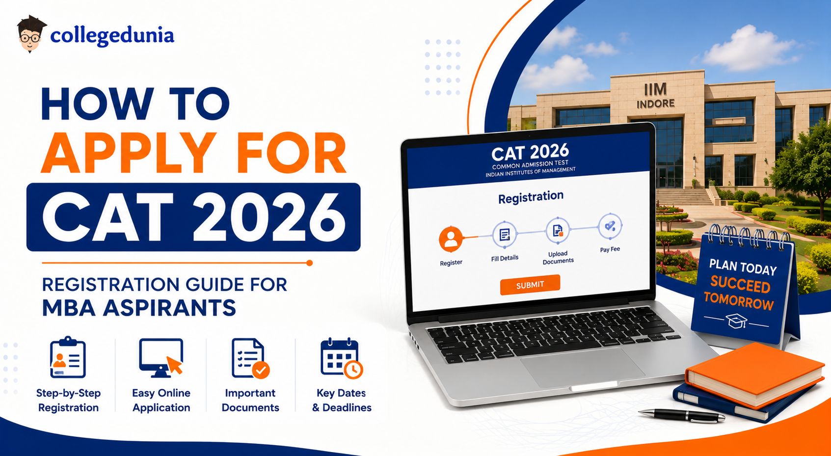 How to Apply for CAT 2026 Registration Guide for MBA Aspirants