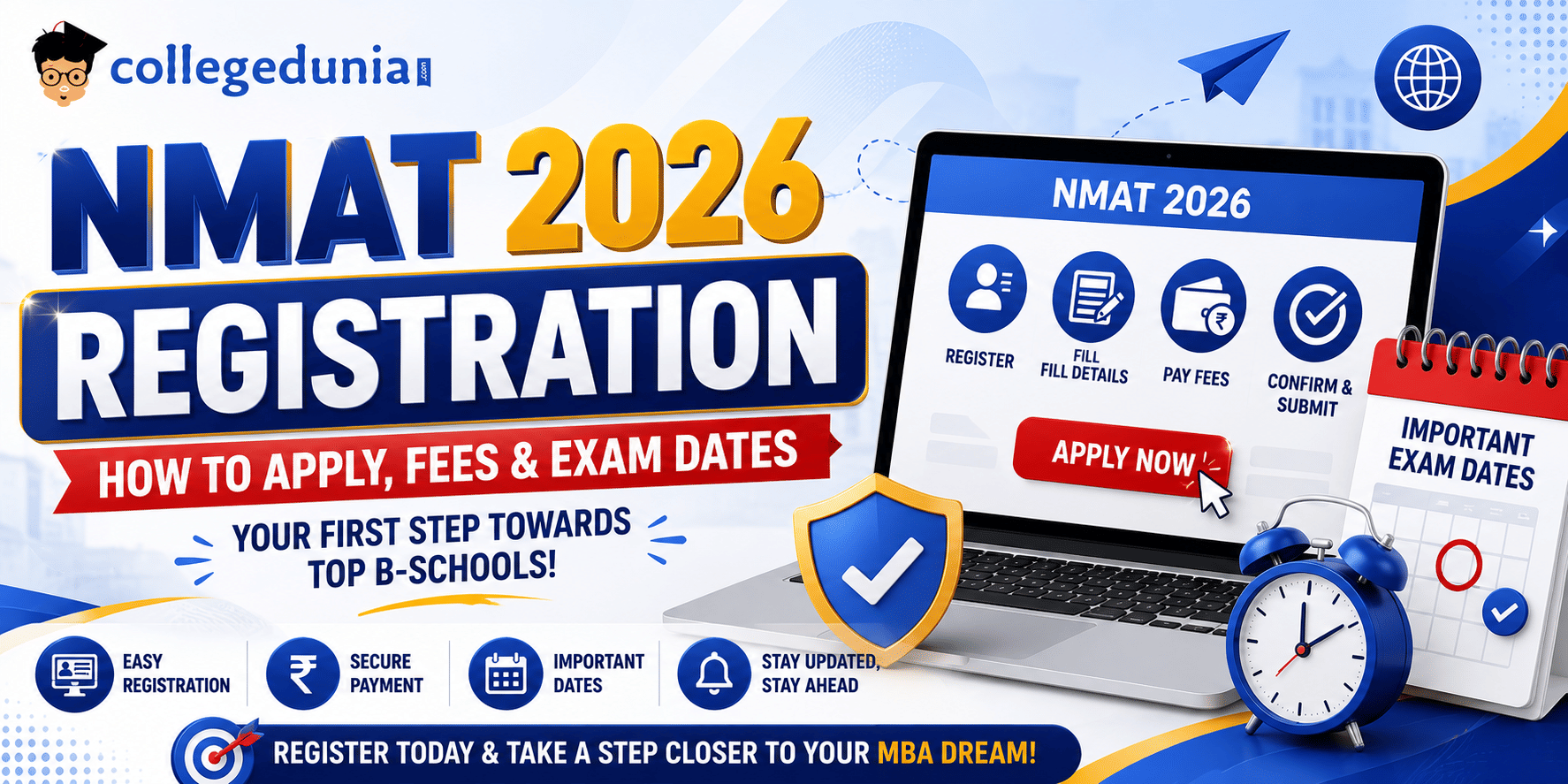 NMAT 2026 Registration: How to Apply, Fees and Exam Dates
