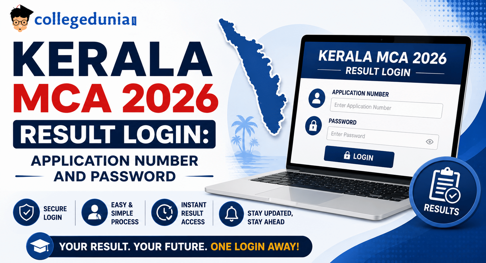 Kerala MCA 2026 Result Login: Application Number and Password Fix