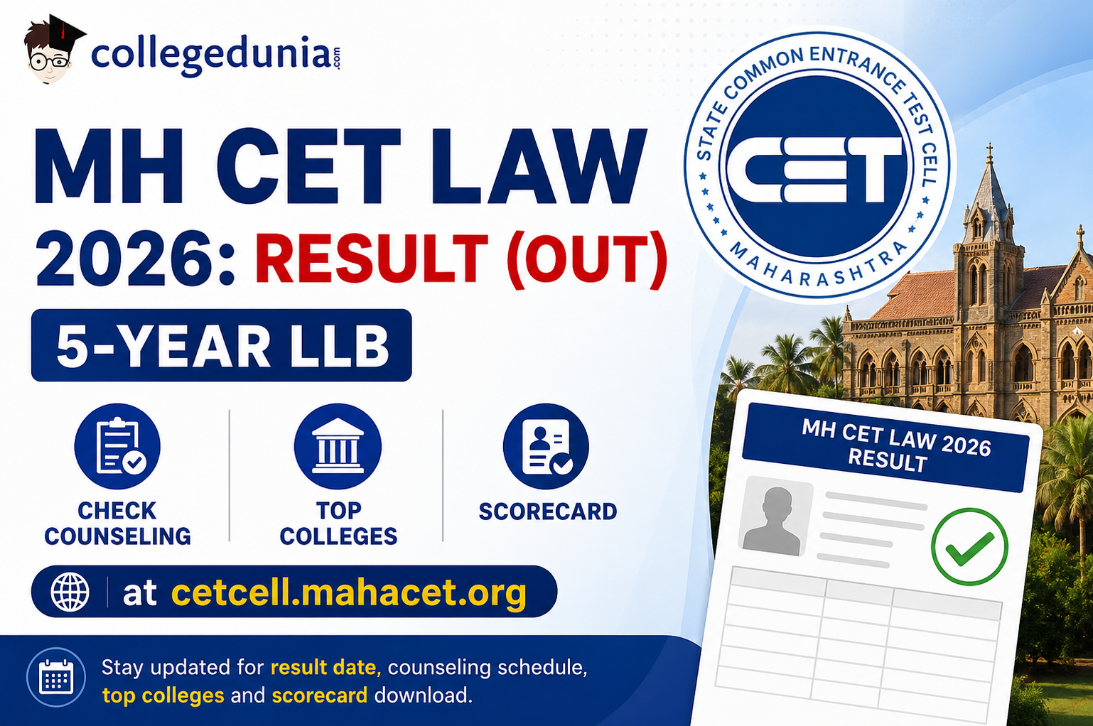 MHT CET law