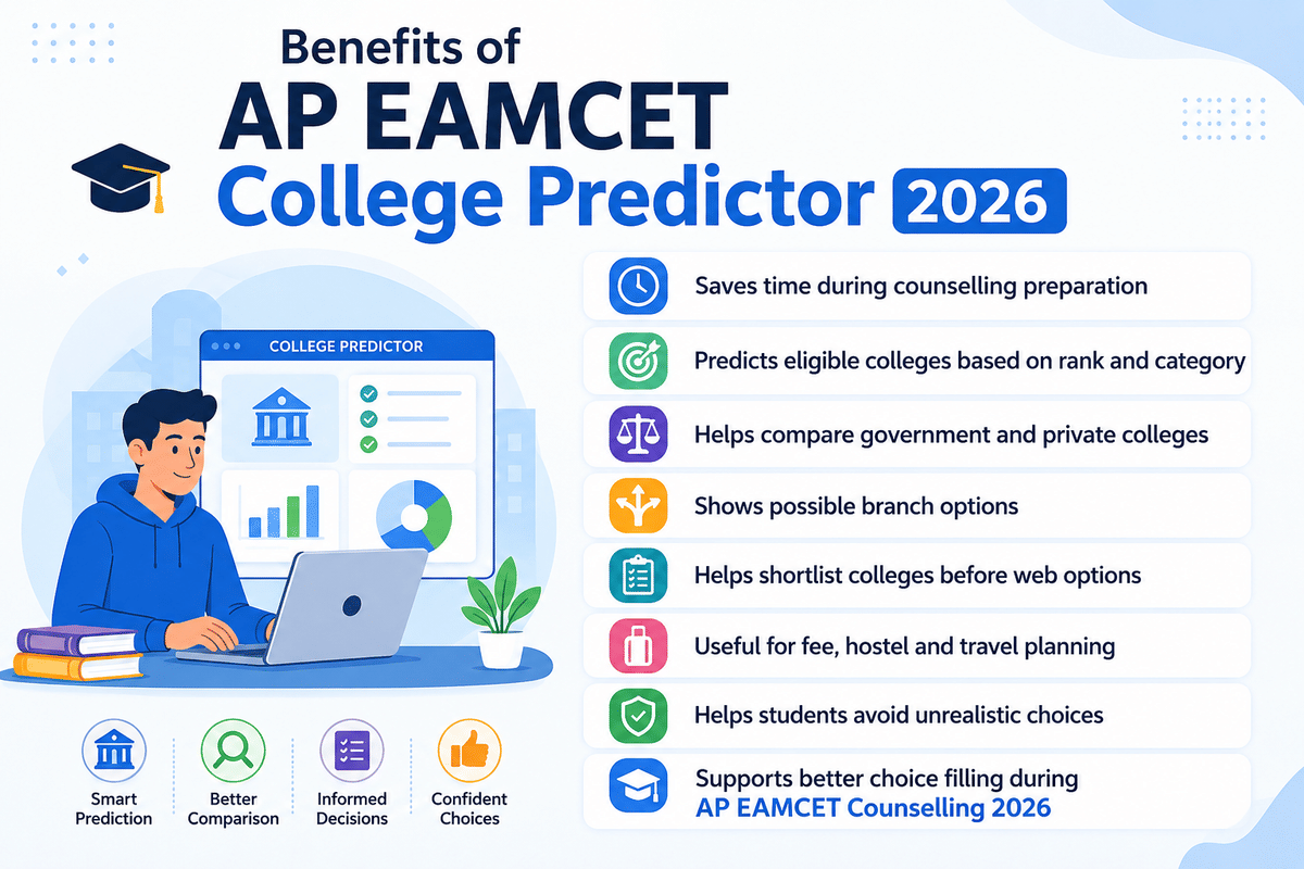 AP EAPCET College Predictor Key Benefits