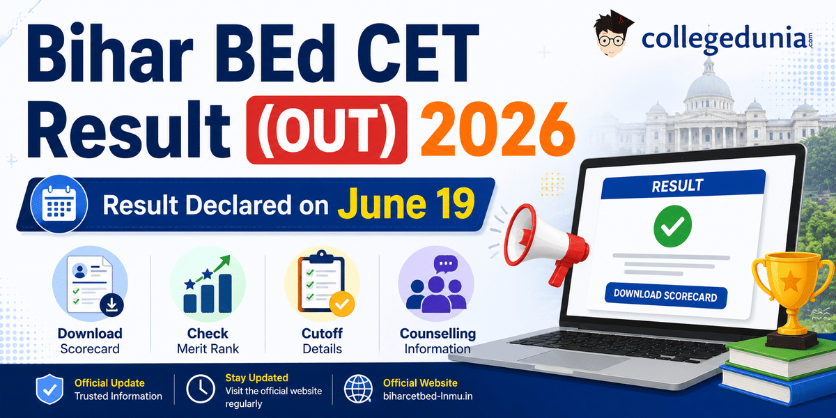 Bihar BEd CET Result 2026 Overview