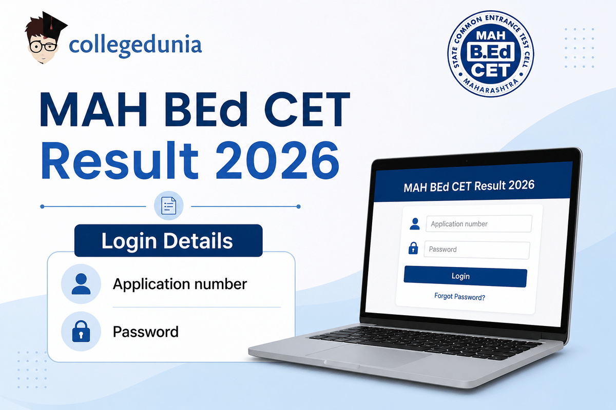 MAH BEd CET Result Login