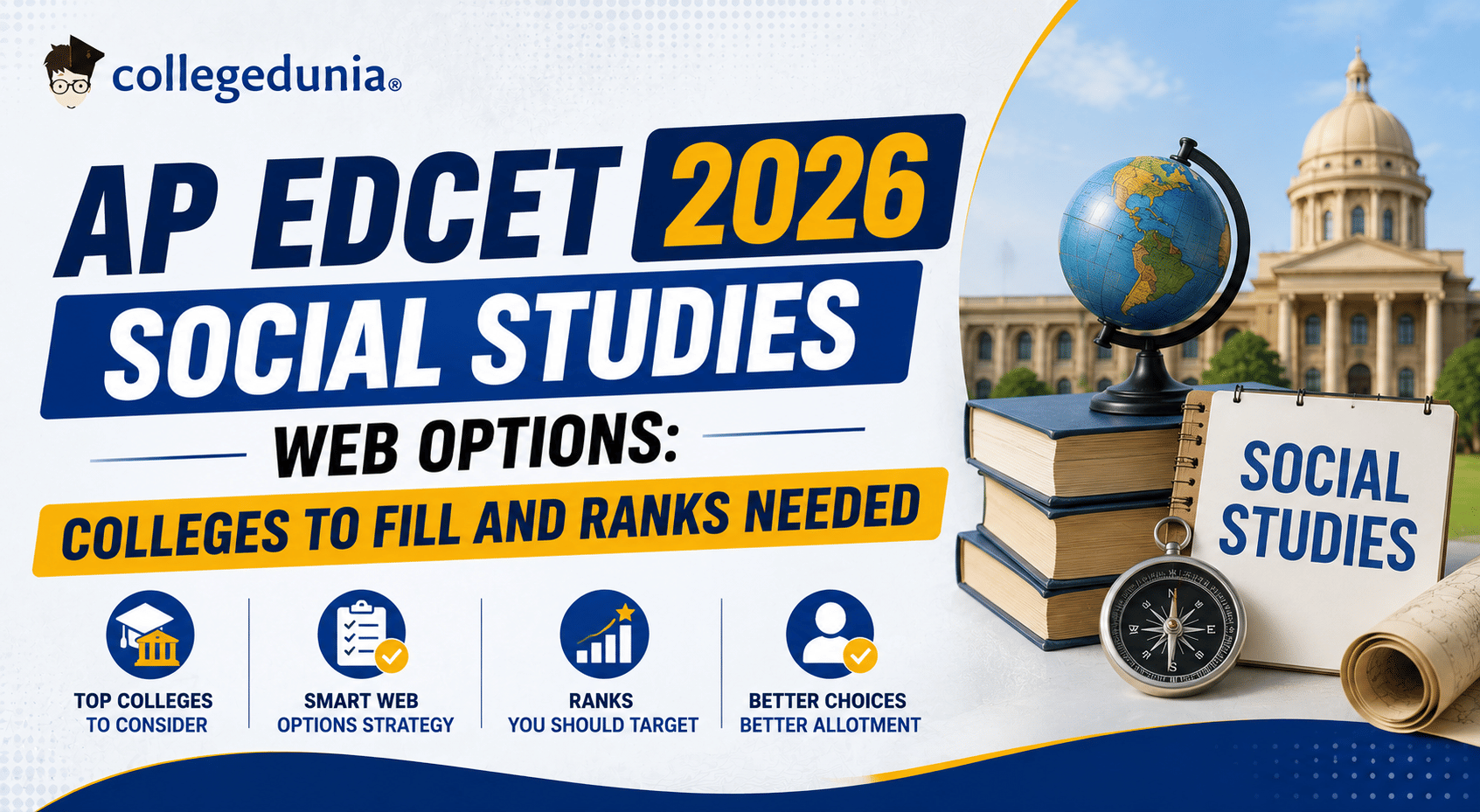 Tips to Fill AP EDCET 2026 Social Studies Web Options Smartly