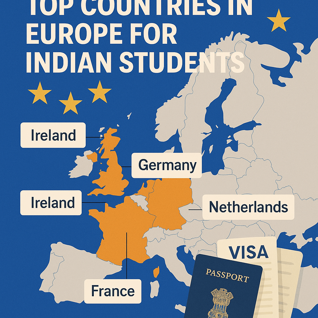 Top European Study Destination for Indian Students