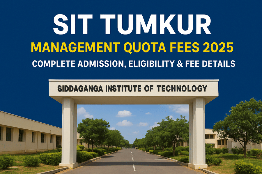 SIT Tumkur Managament Quota Fees