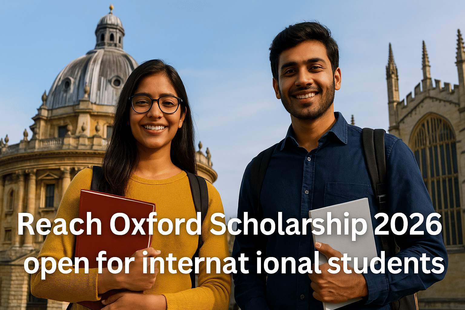 University of Oxford Reach Scholarship 2026 Open for Indian Students
