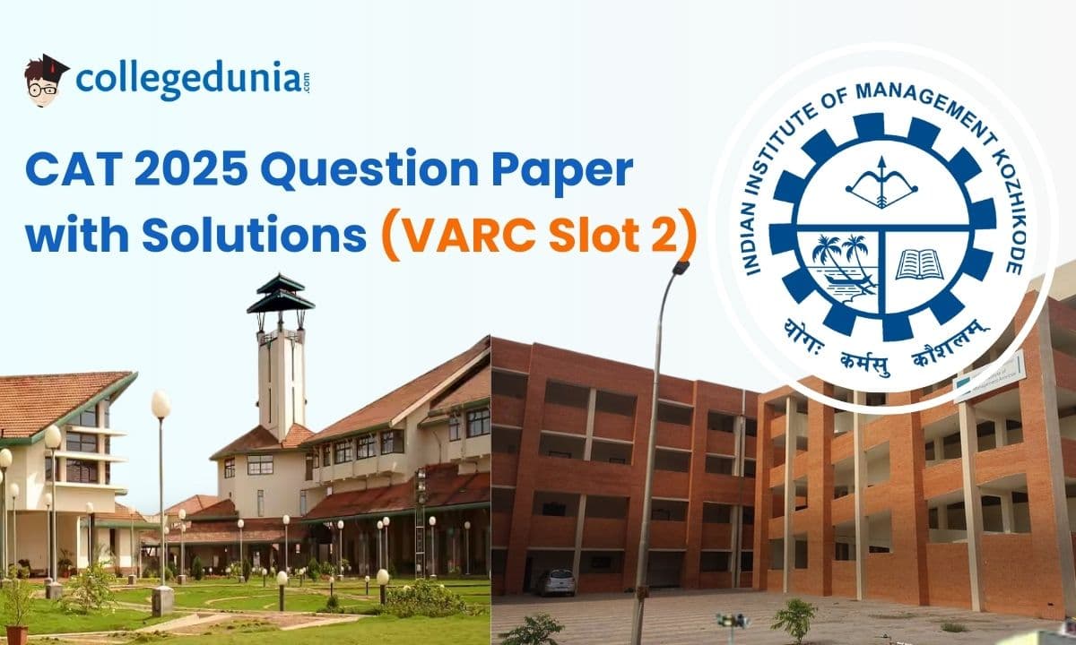 CAT 2025 Slot 2 VARC Question Paper with Solutions PDF