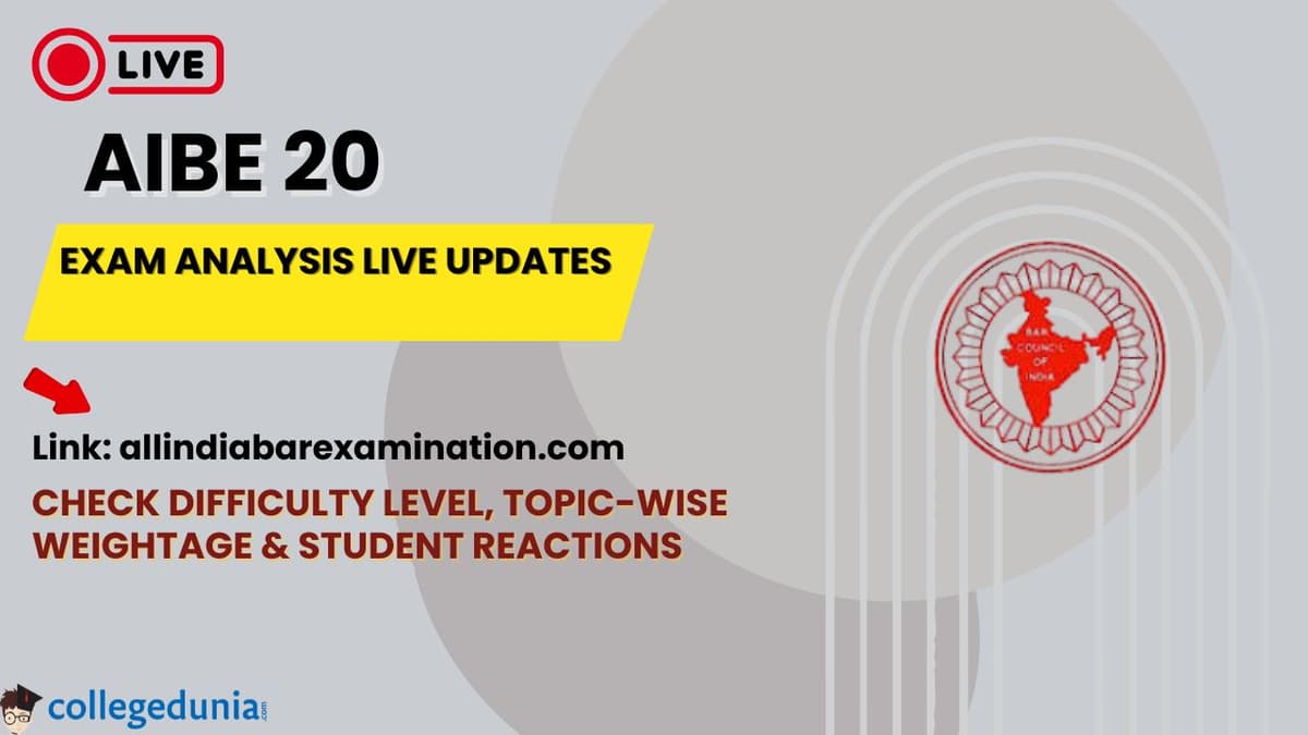 AIBE 20 Exam Analysis