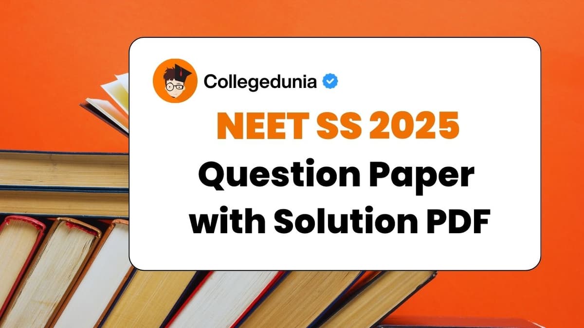 NEET SS 2025 Question Paper