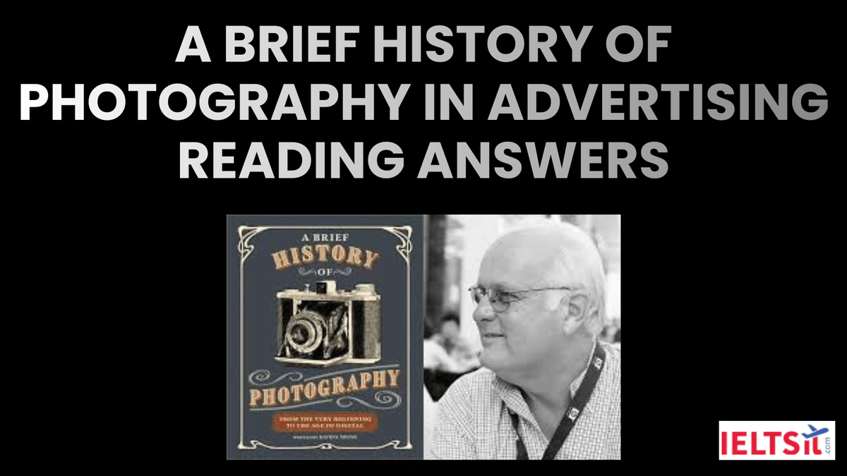 A Brief History of Photography in Advertising Reading Answers