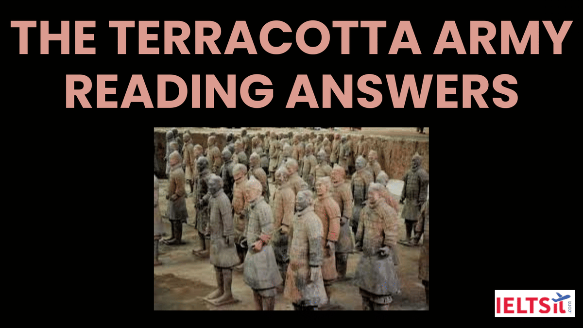 The Terracotta Army Reading Answers