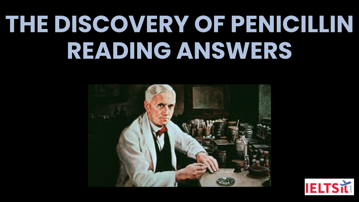 The Discovery of Penicillin Reading Answers