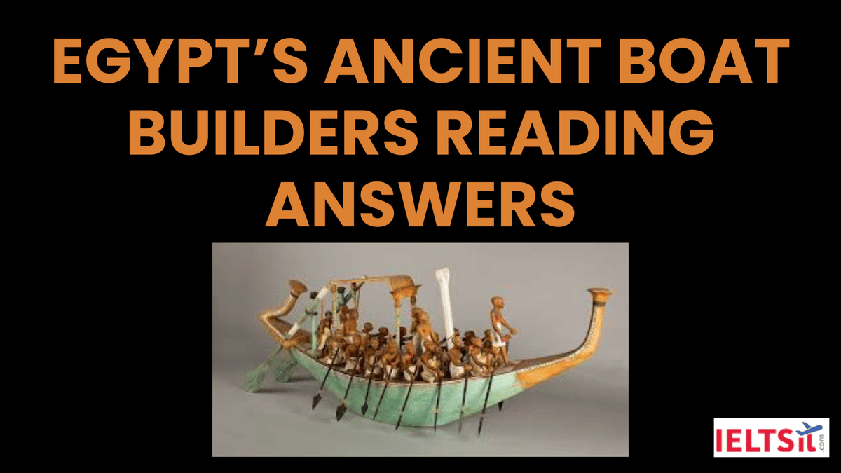 Egypts Ancient Boat Builders