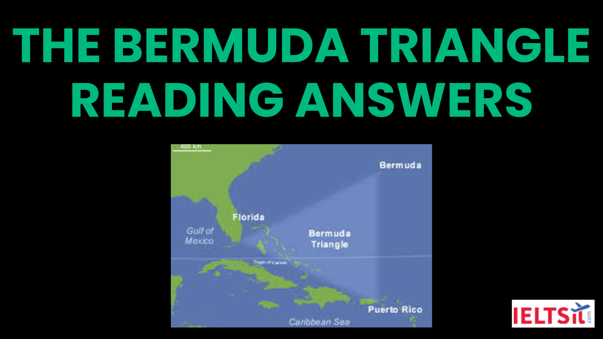 The Bermuda Triangle Reading Answers