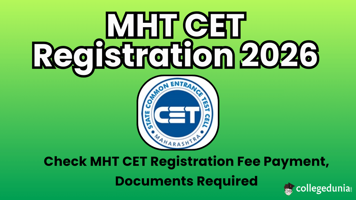 MHT CET Registration 2026