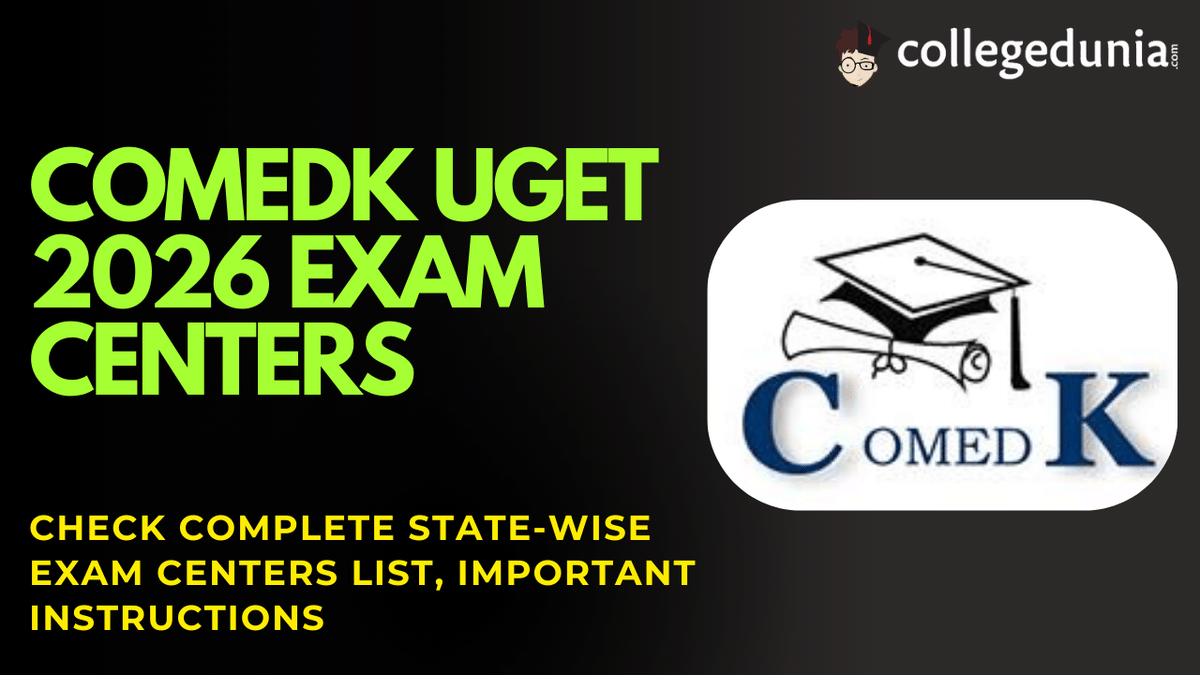 COMEDK UGET Exam Centres