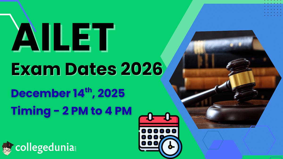 AILET exam Dates 2026