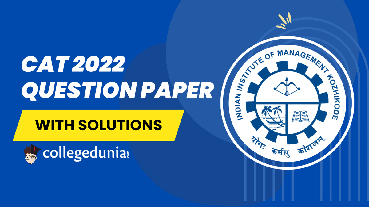 CAT 2022 Question Paper