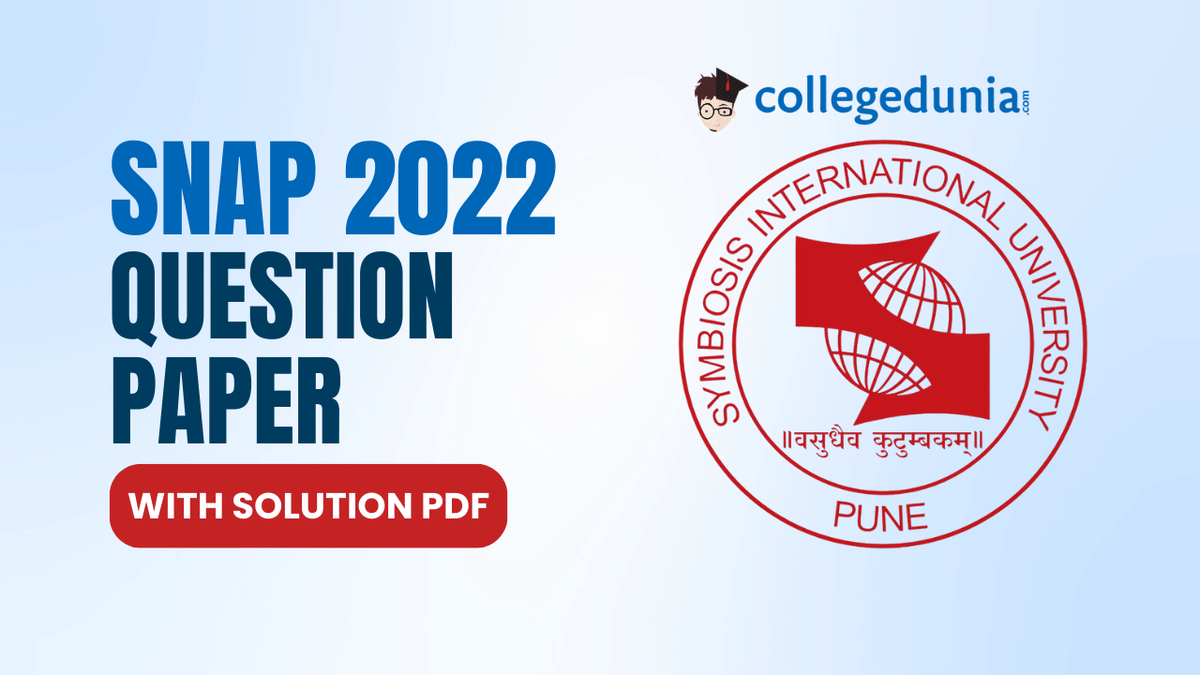 SNAP 2022 Question Paper