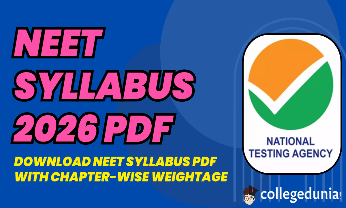 NEET Syllabus PDF 2026