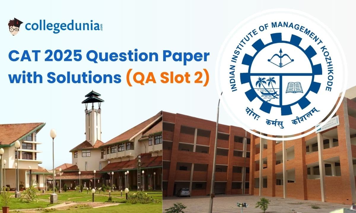 CAT 2025 Slot 2 QA Question Paper with Solutions PDF