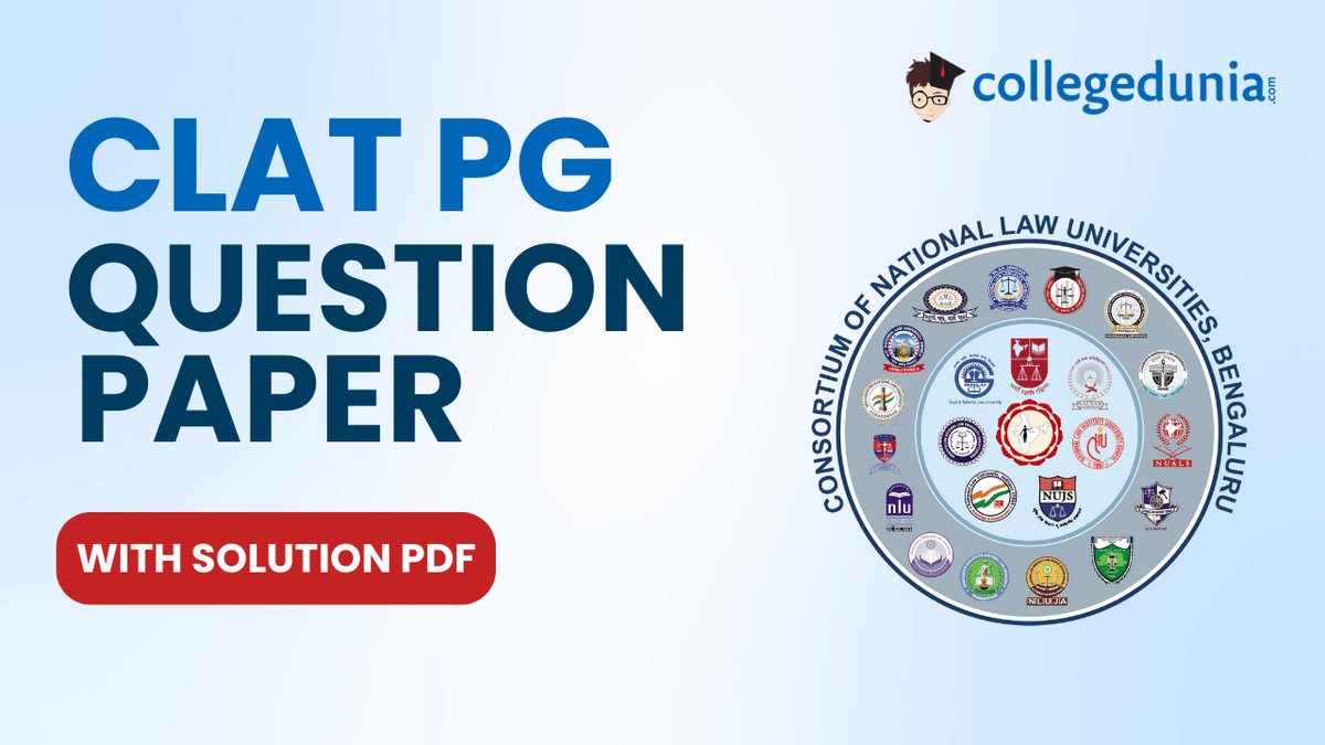 CLAT PG Question paper