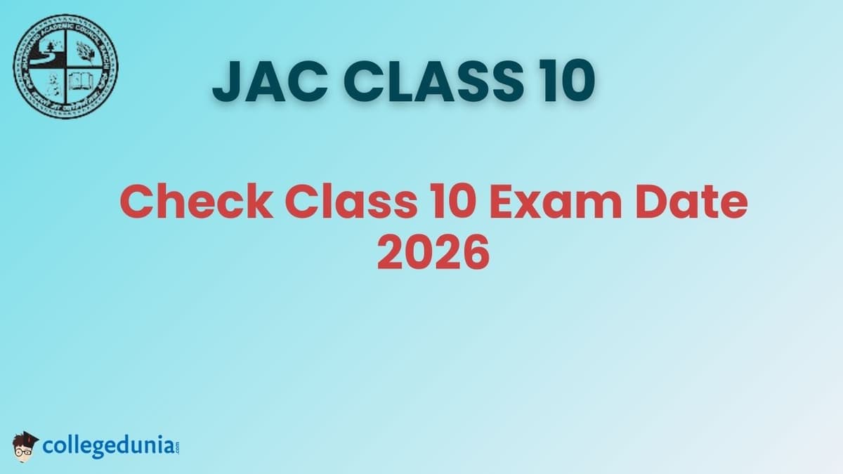 JAC Class 10 Exam Dates 2026