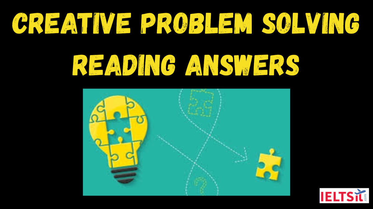 Creative Problem Solving Reading Answers