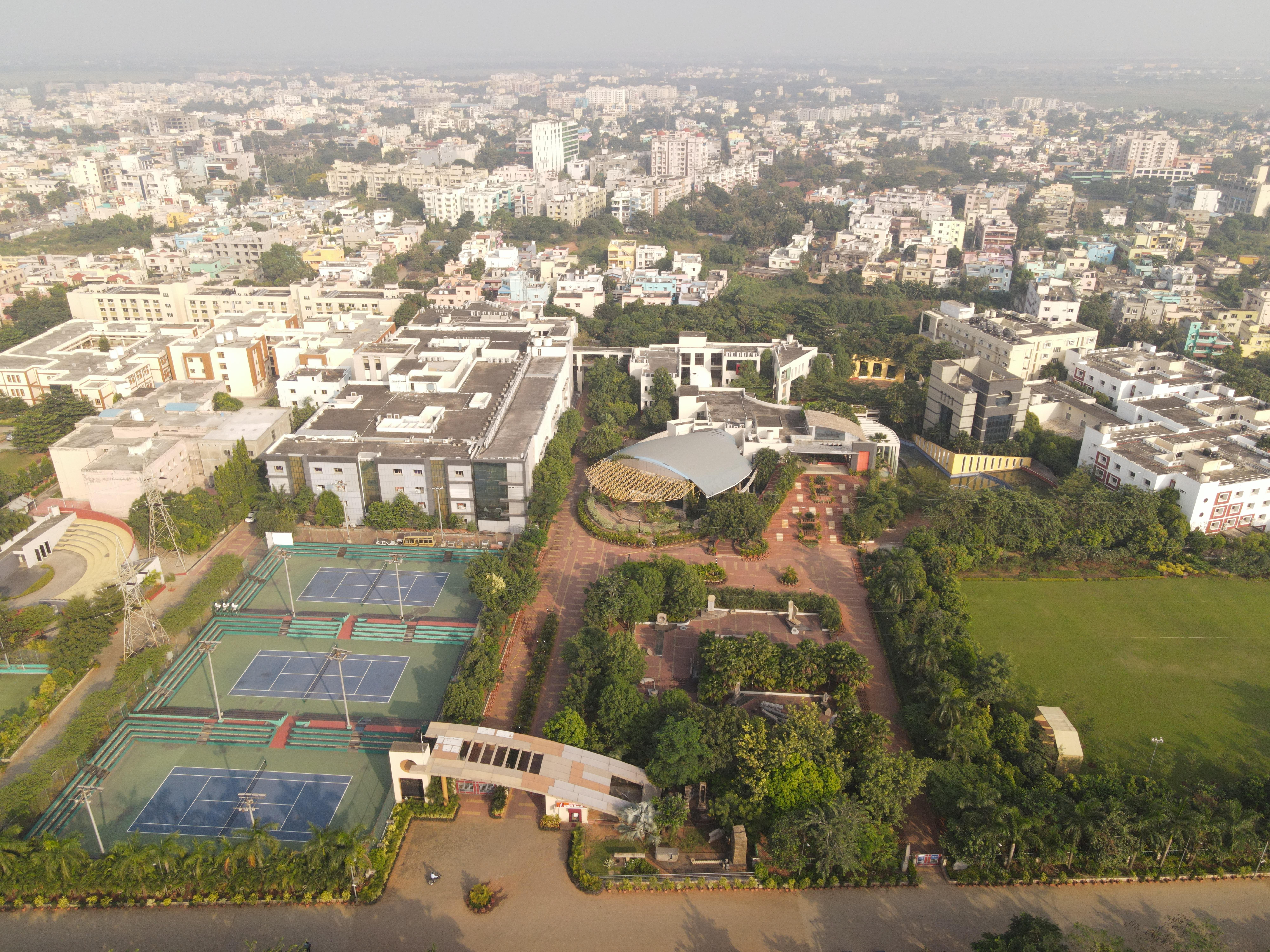 KSOM Campus Bird-eye view