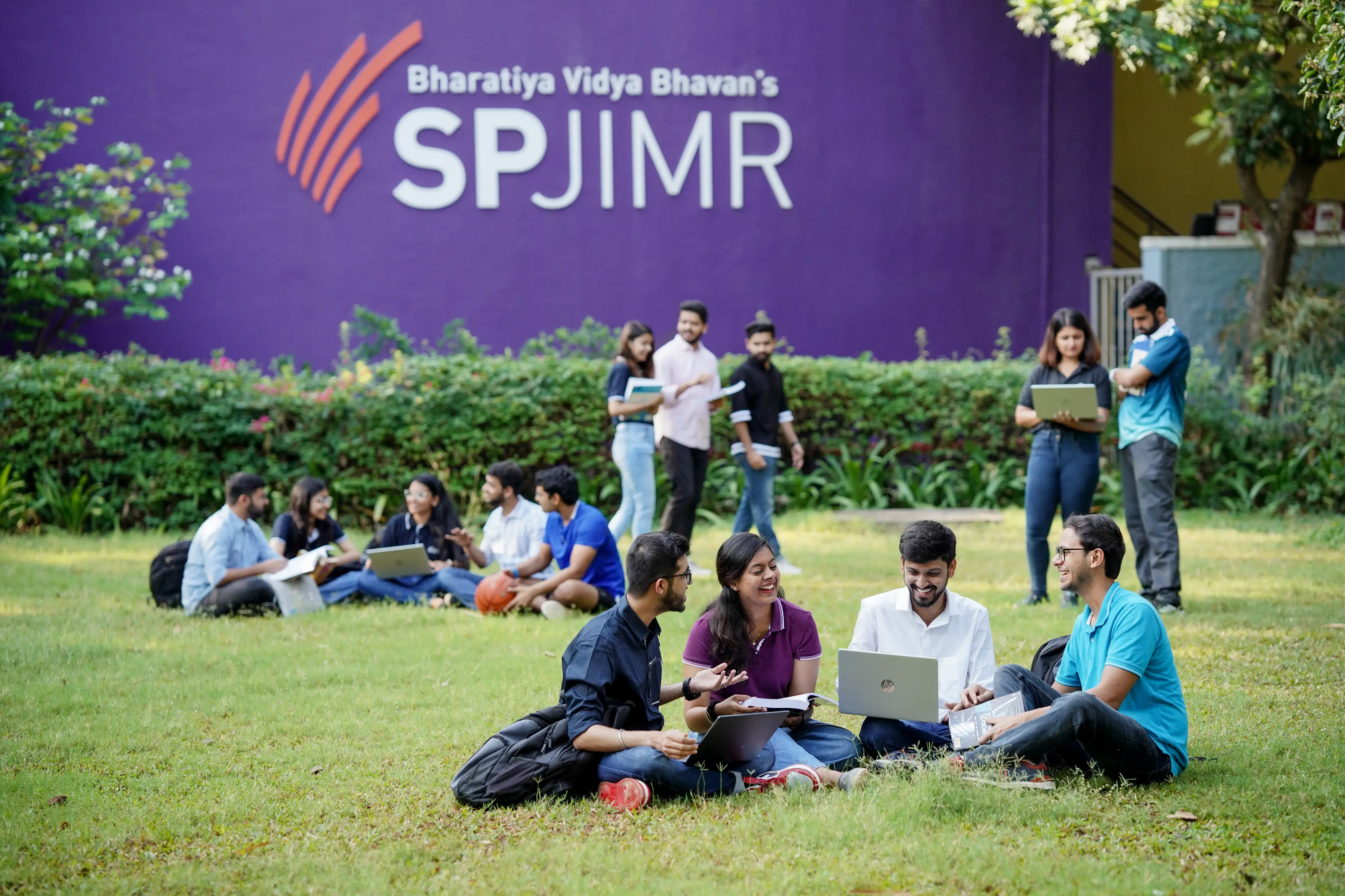 SPJIMR Campus Garden