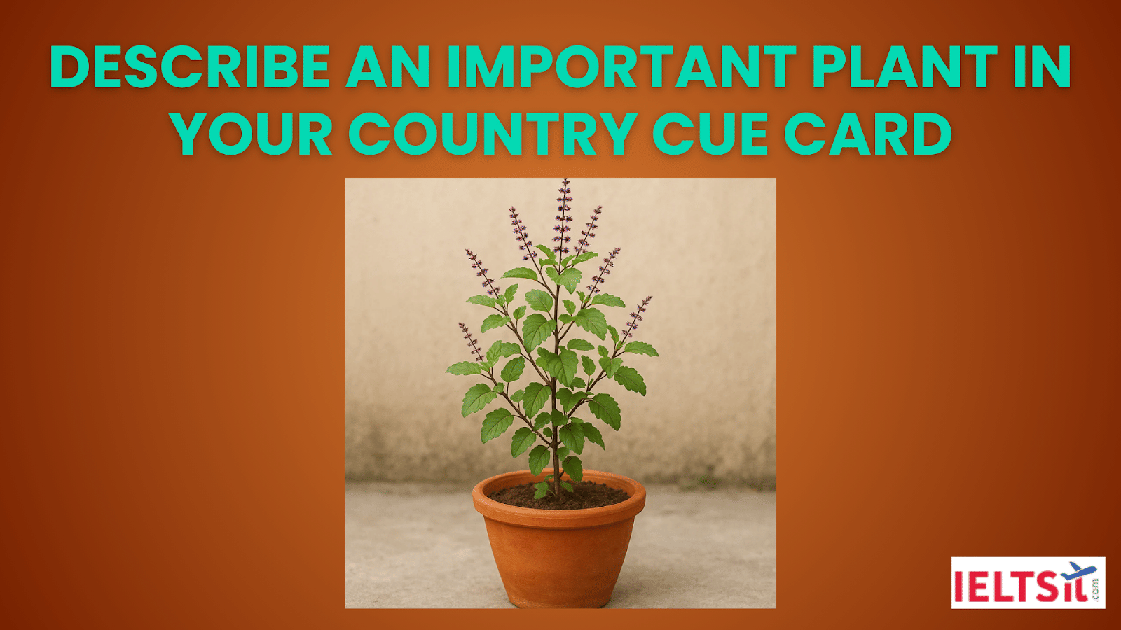 Describe An Important Plant In Your Country Cue Card